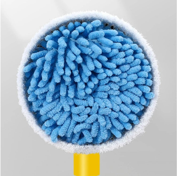 Long Handle Automatic Foaming Water Power Car Wash Brush Chenille Microfiber Car Wash Mop_13