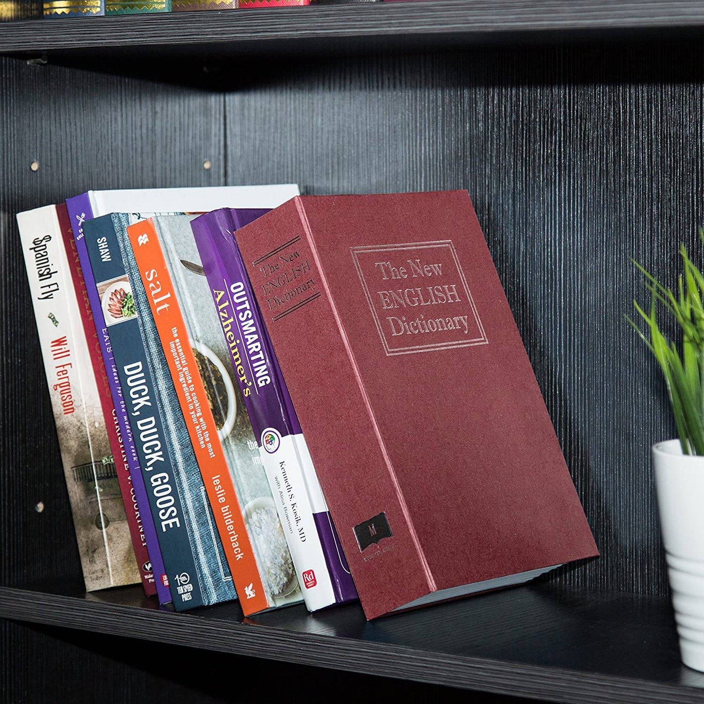 Book Safe with Combination Lock_0