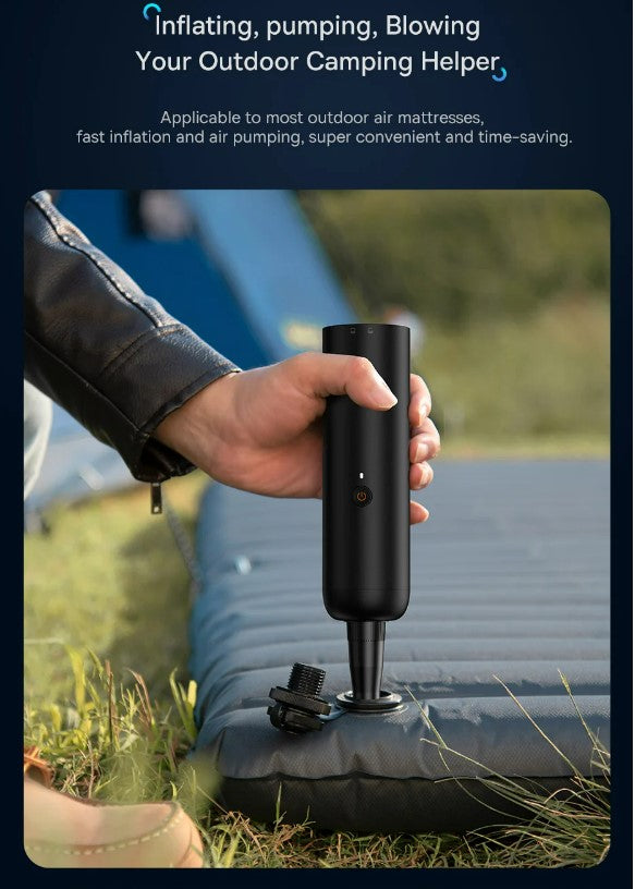 Baseus 4in1 15000Pa Car Vacuum Cleaner Air Pump Wireless Vacuum Cleaner - White_8