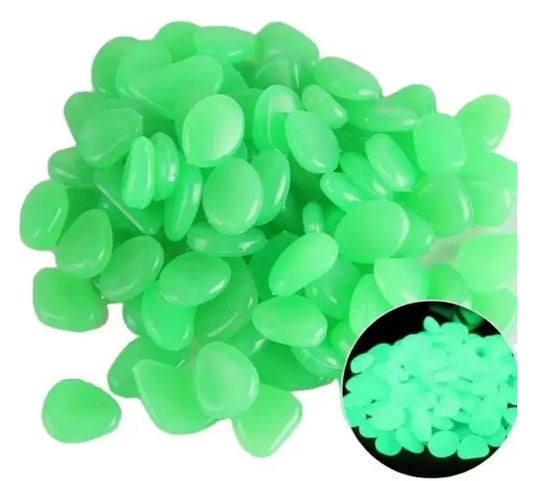 Glow In The Dark Pebbles - Green(250G)_0